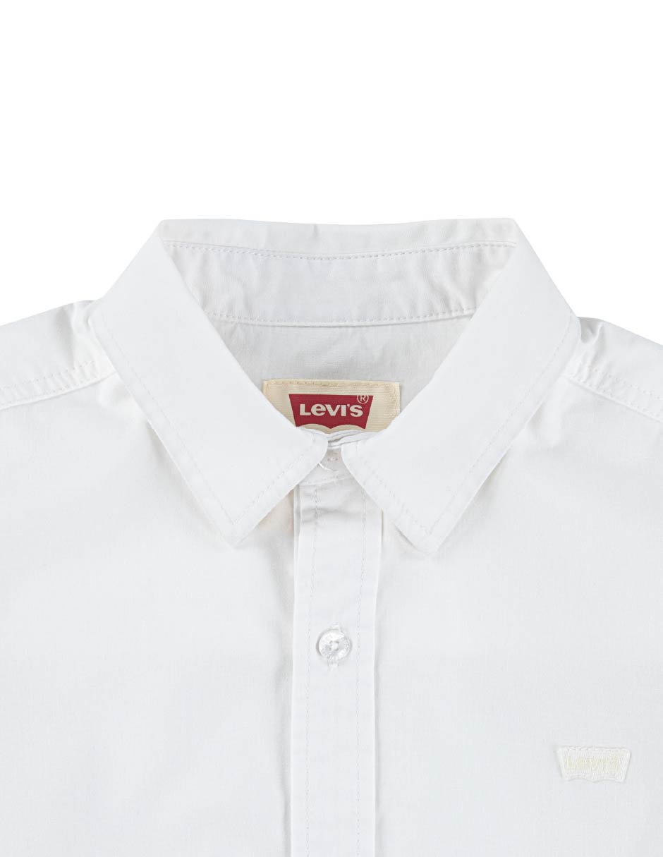 Camisa casual de algodón manga larga para niño 3
