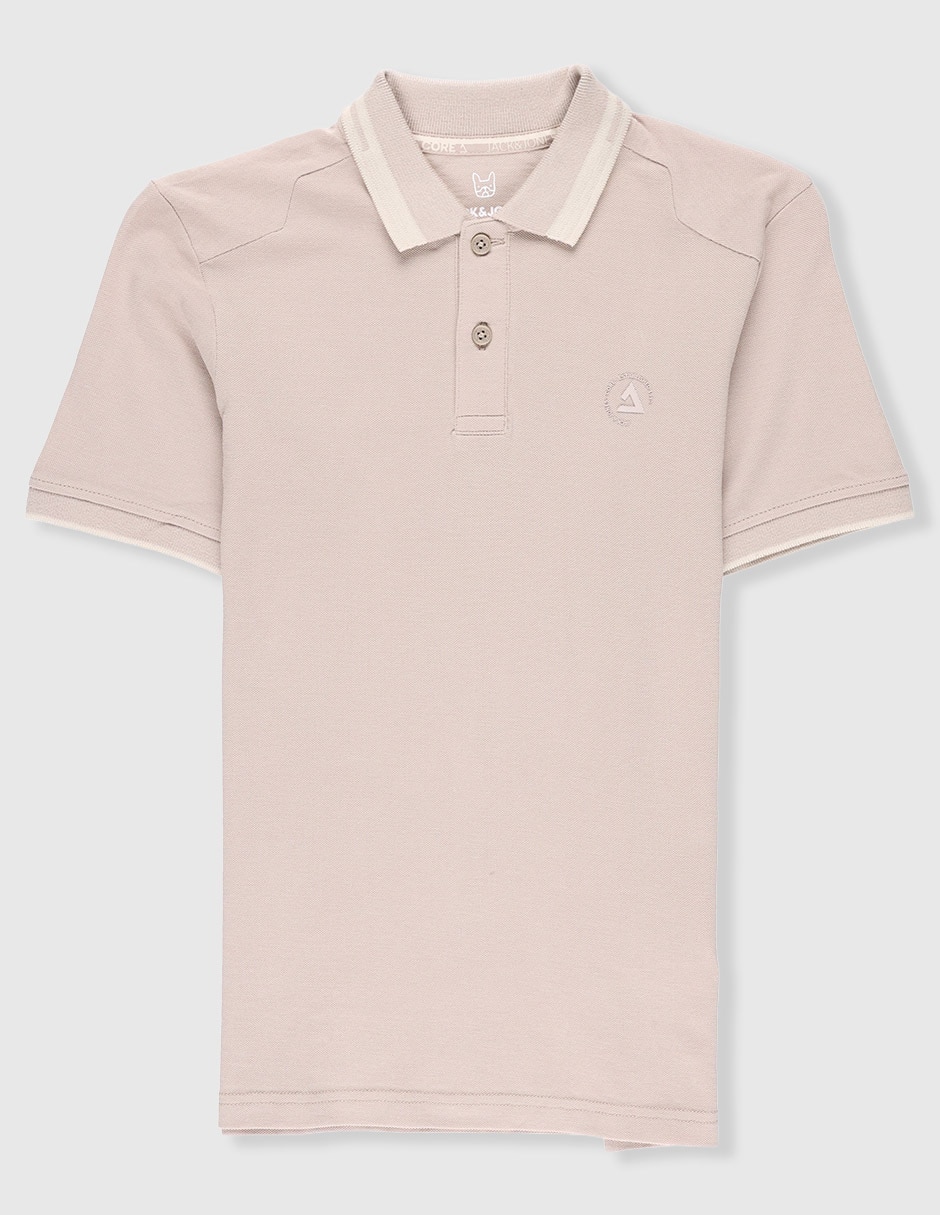 Playera tipo polo Jack & de algodón para niño