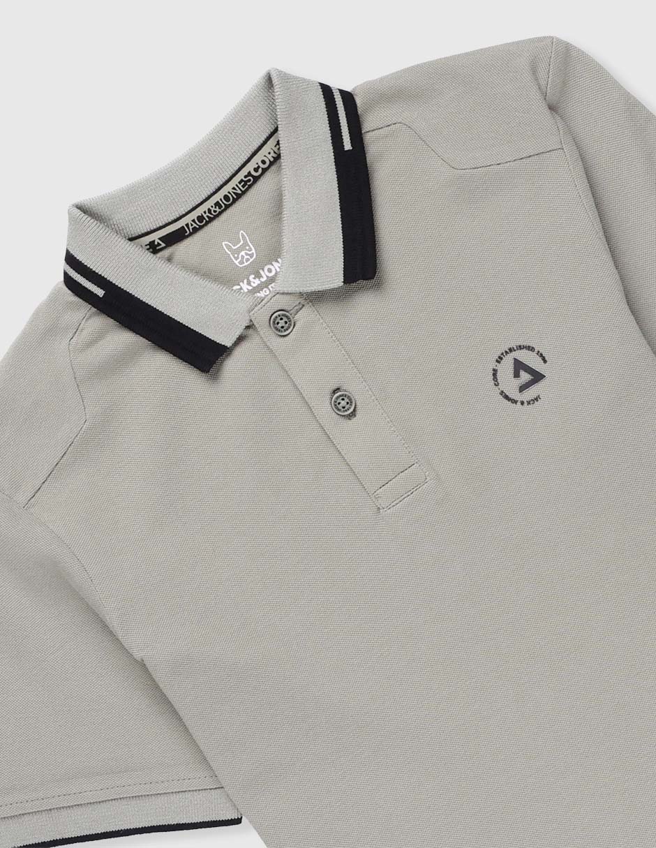 Playera tipo polo Jack & de algodón para niño 3