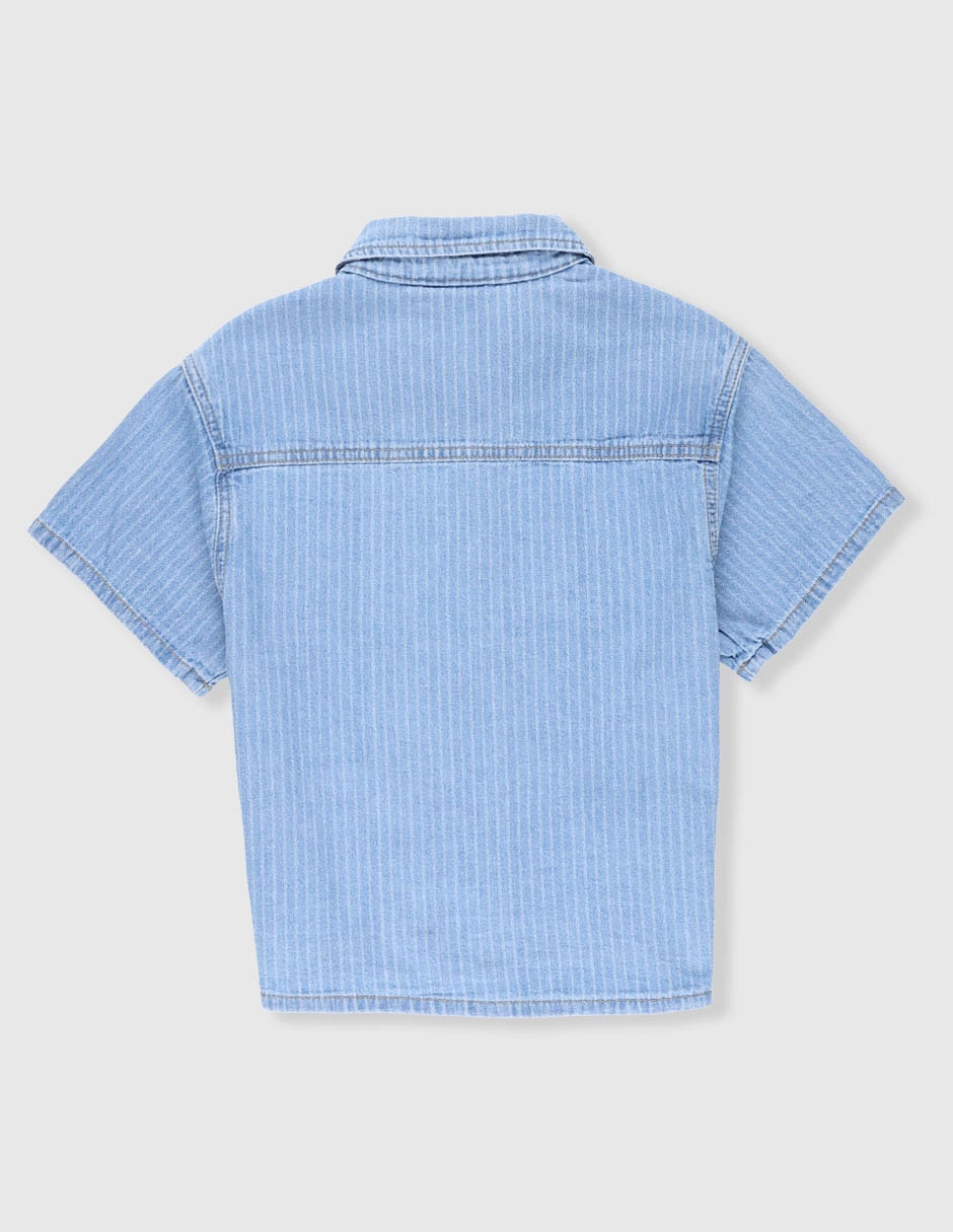 Camisa Jack & Jones de algodón manga corta para niño 2