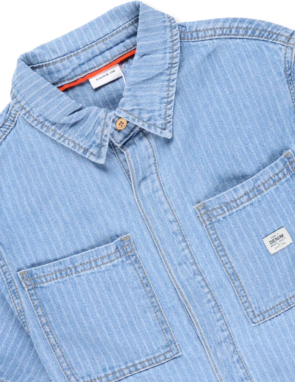Camisa Jack & Jones de algodón manga corta para niño 3