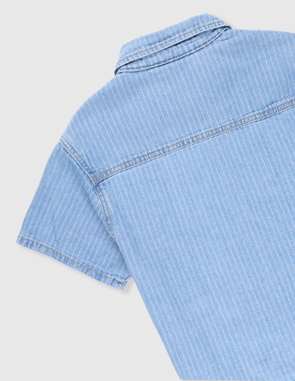Camisa Jack & Jones de algodón manga corta para niño 4
