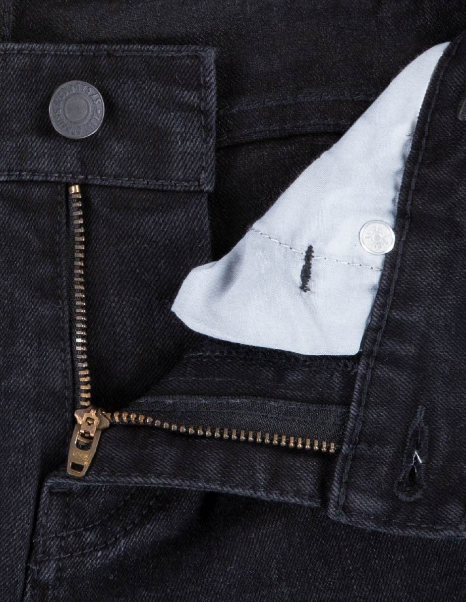 Jeans skinny 508 lavado obscuro para niño 4