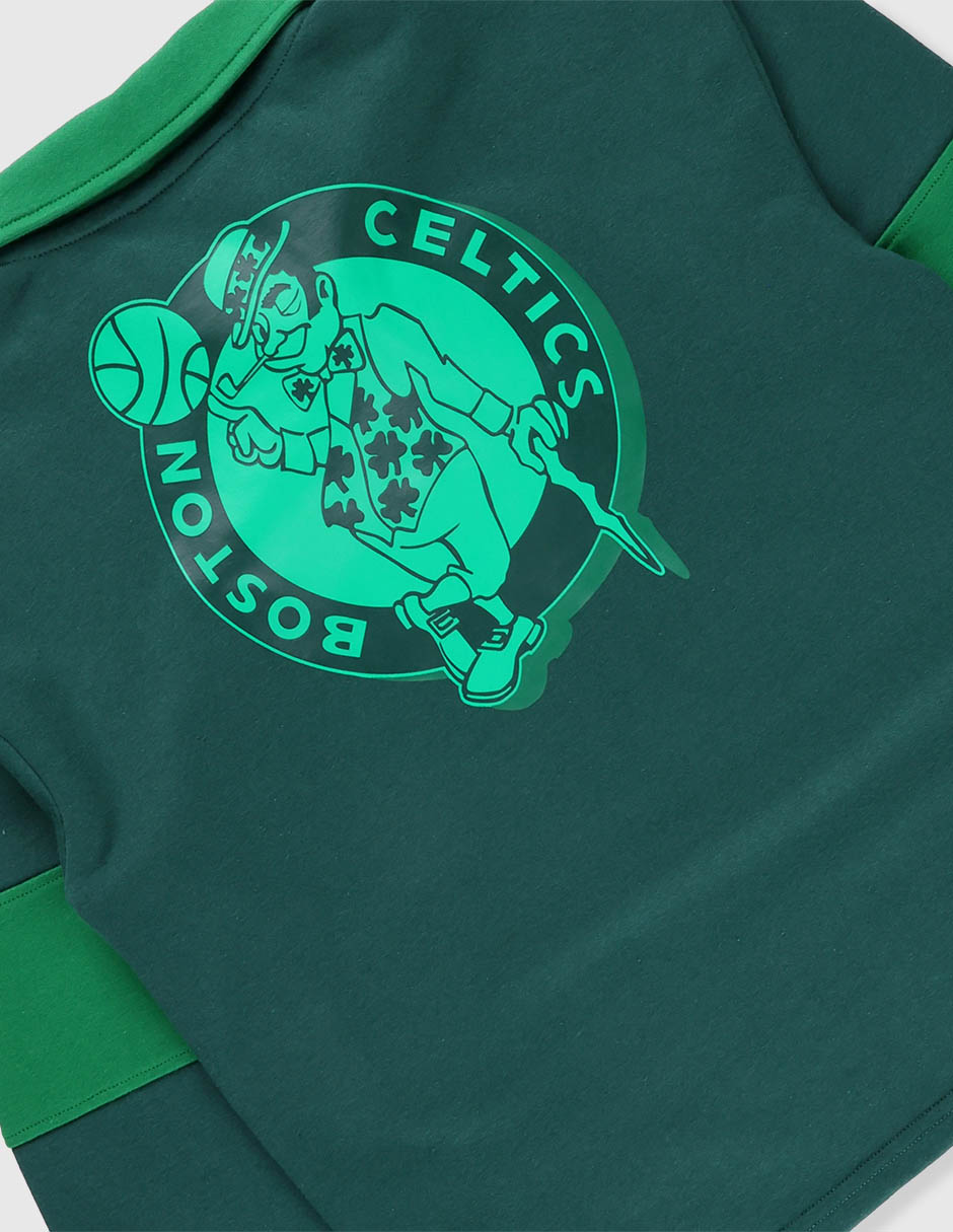 Playera Boston Celtics manga larga para niño 4