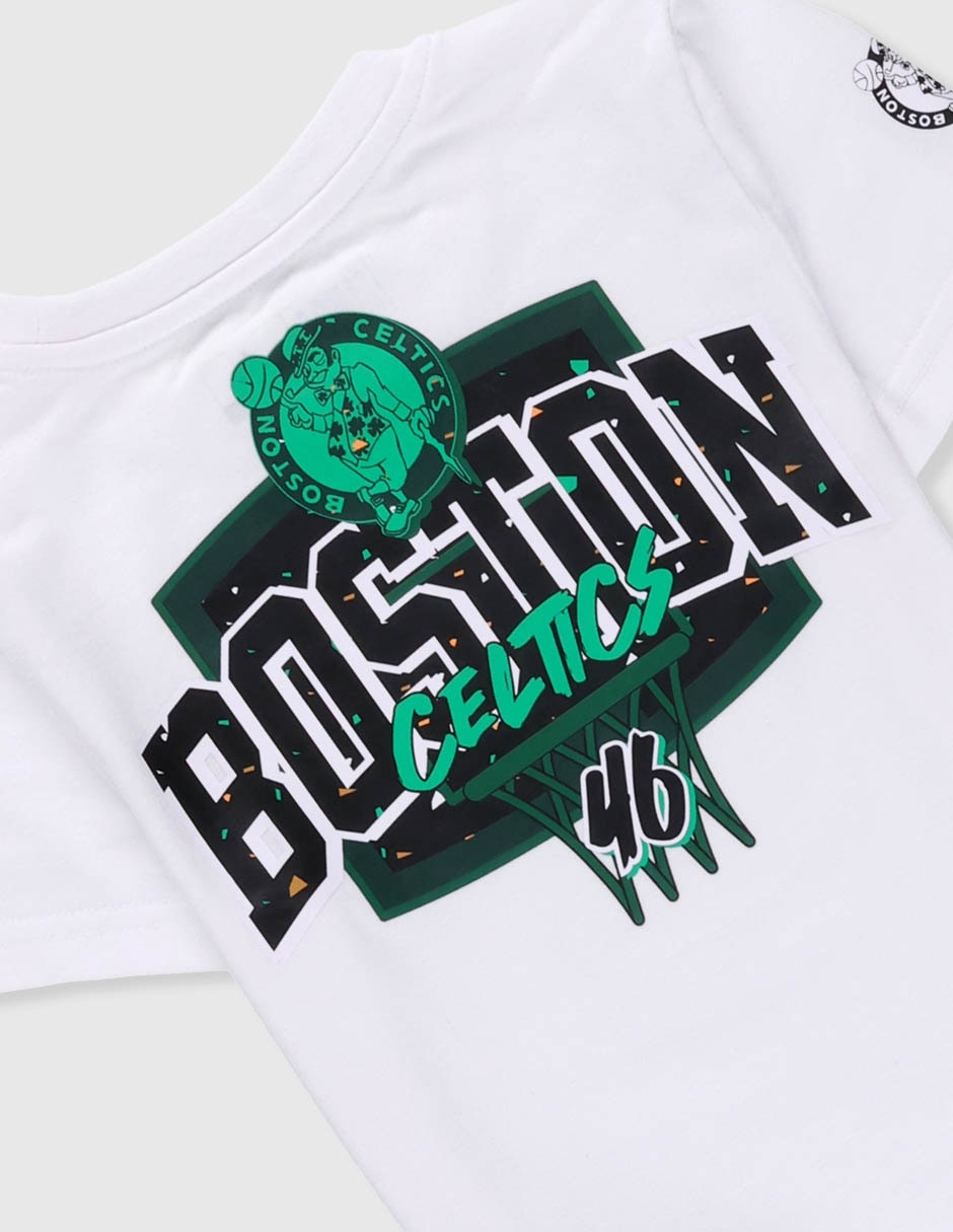 Playera Boston Celtics manga corta para niño 3