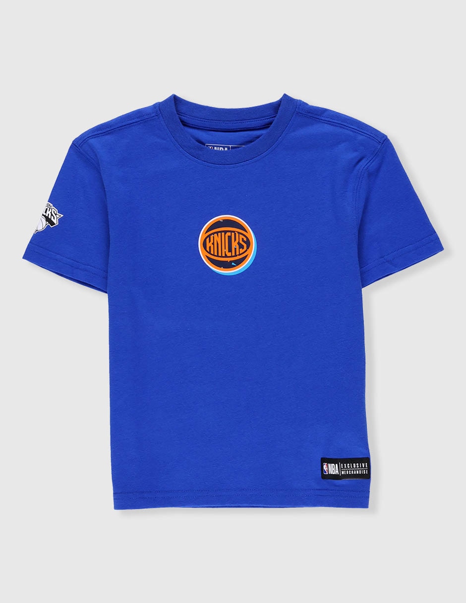 Playera New York Knicks manga corta para niño