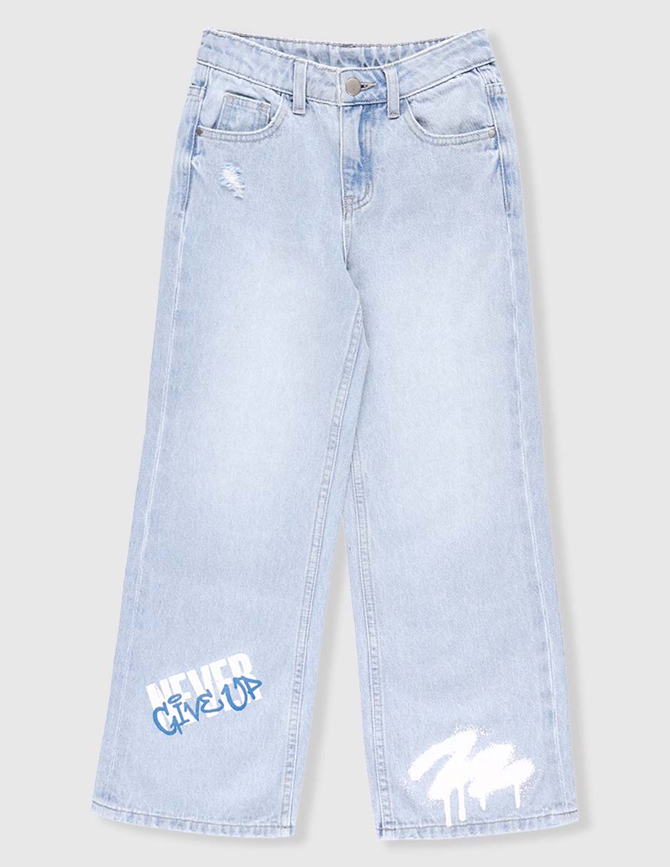 Jeans amplio para niño