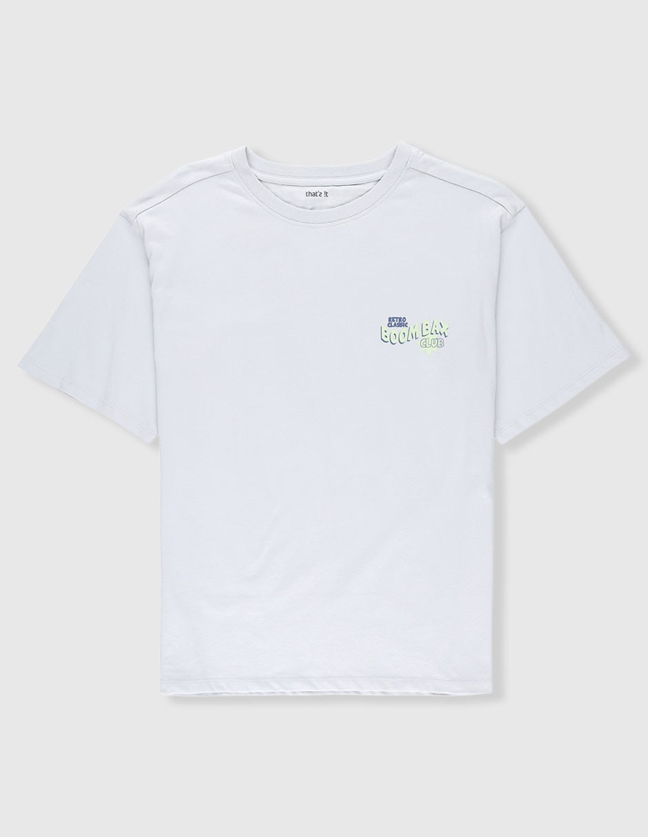 Playera manga corta para niño