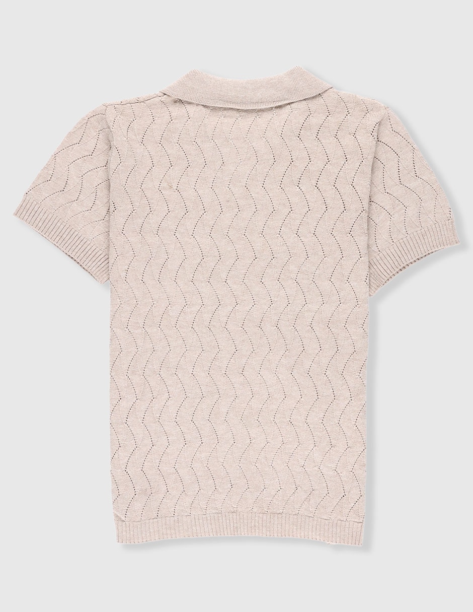 Camisa casual manga corta para niño 2