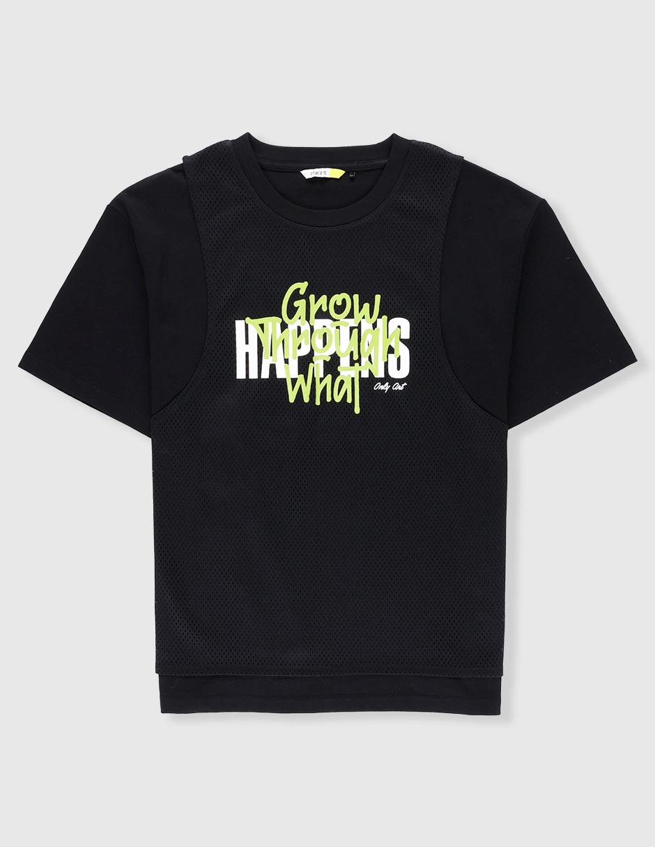 Playera manga corta para niño Playera manga corta para niño