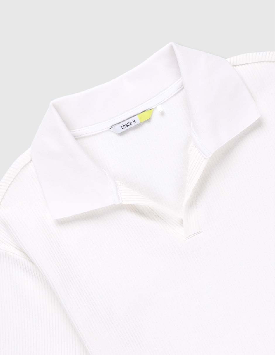 Playera tipo polo para niño 3