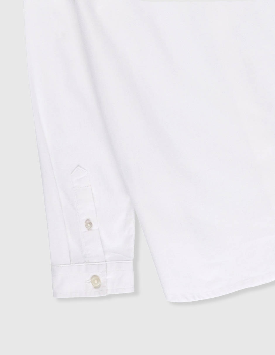Camisa de vestir de algodón manga larga para niño 3