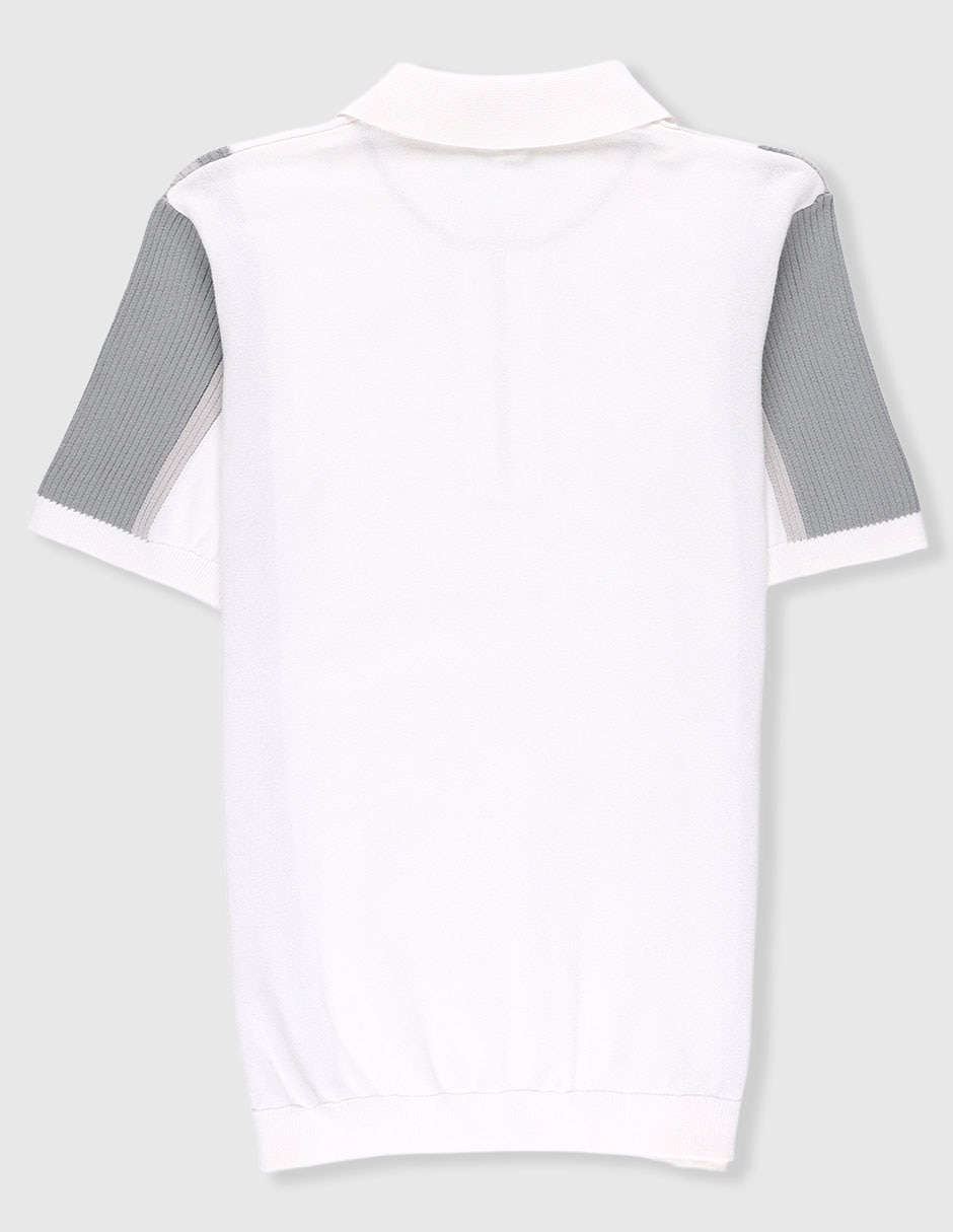 Playera tipo polo de algodón para niño 2