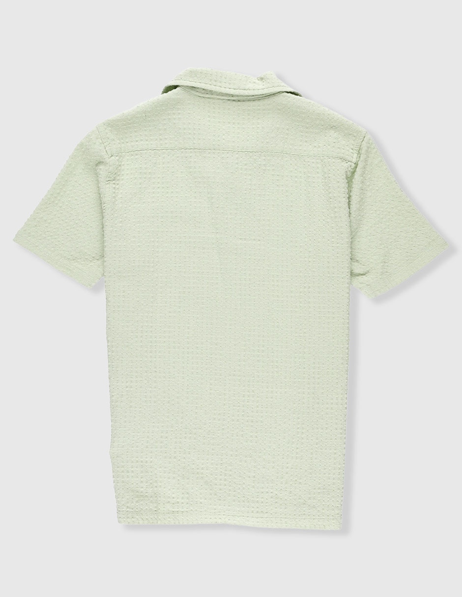 Camisa casual de algodón manga corta para niño 2