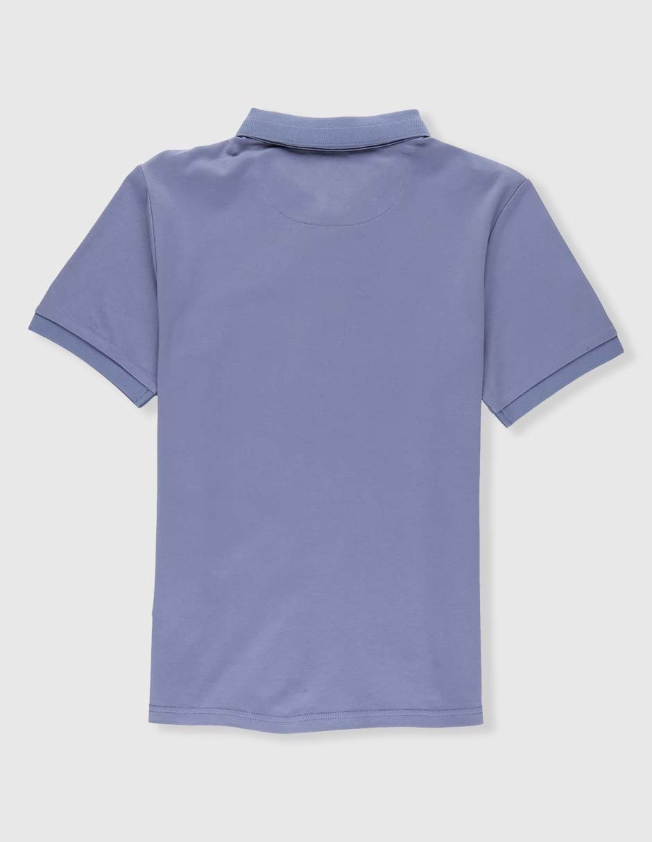 Playera tipo polo de algodón para niño 2
