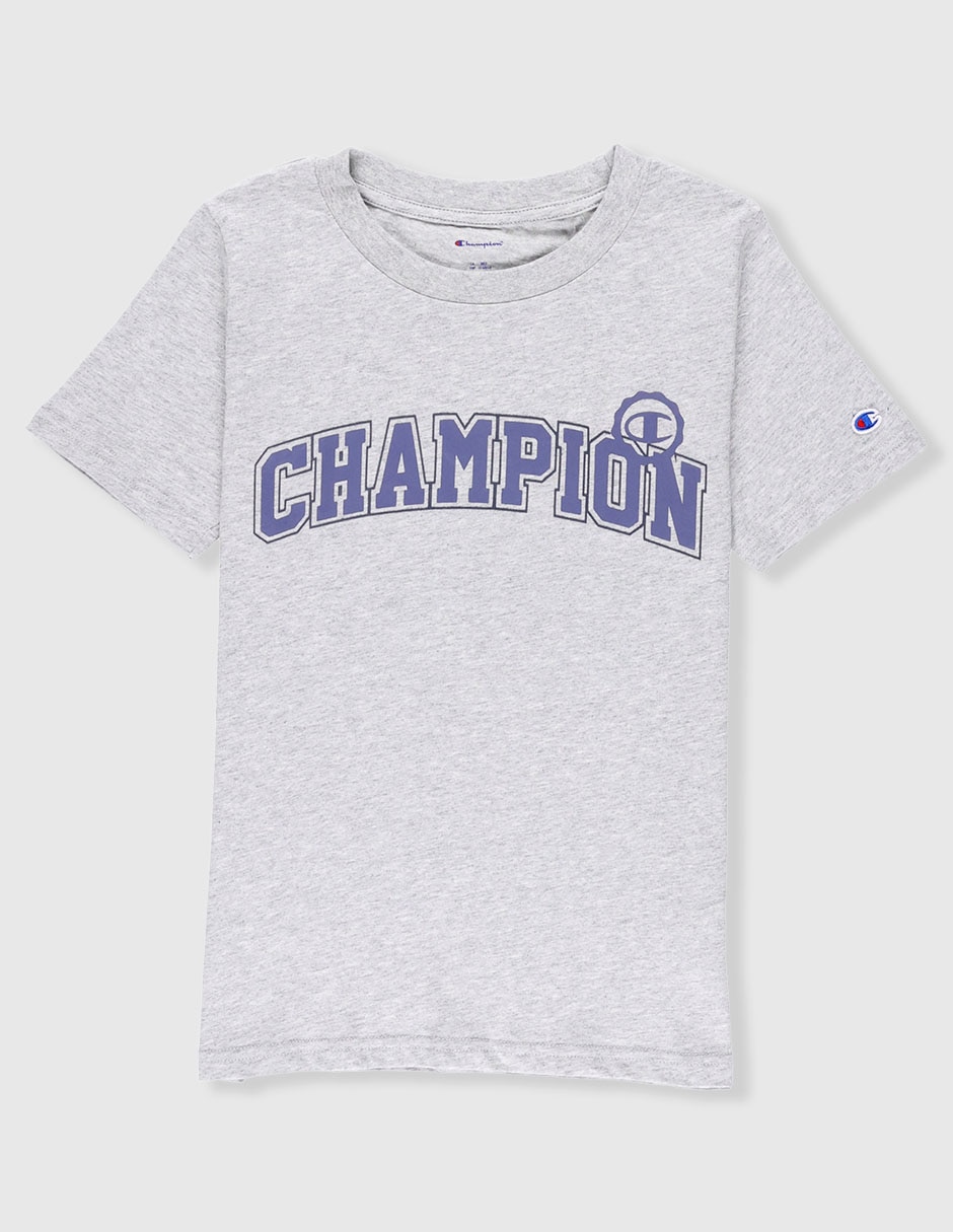 Playera manga regular para niño