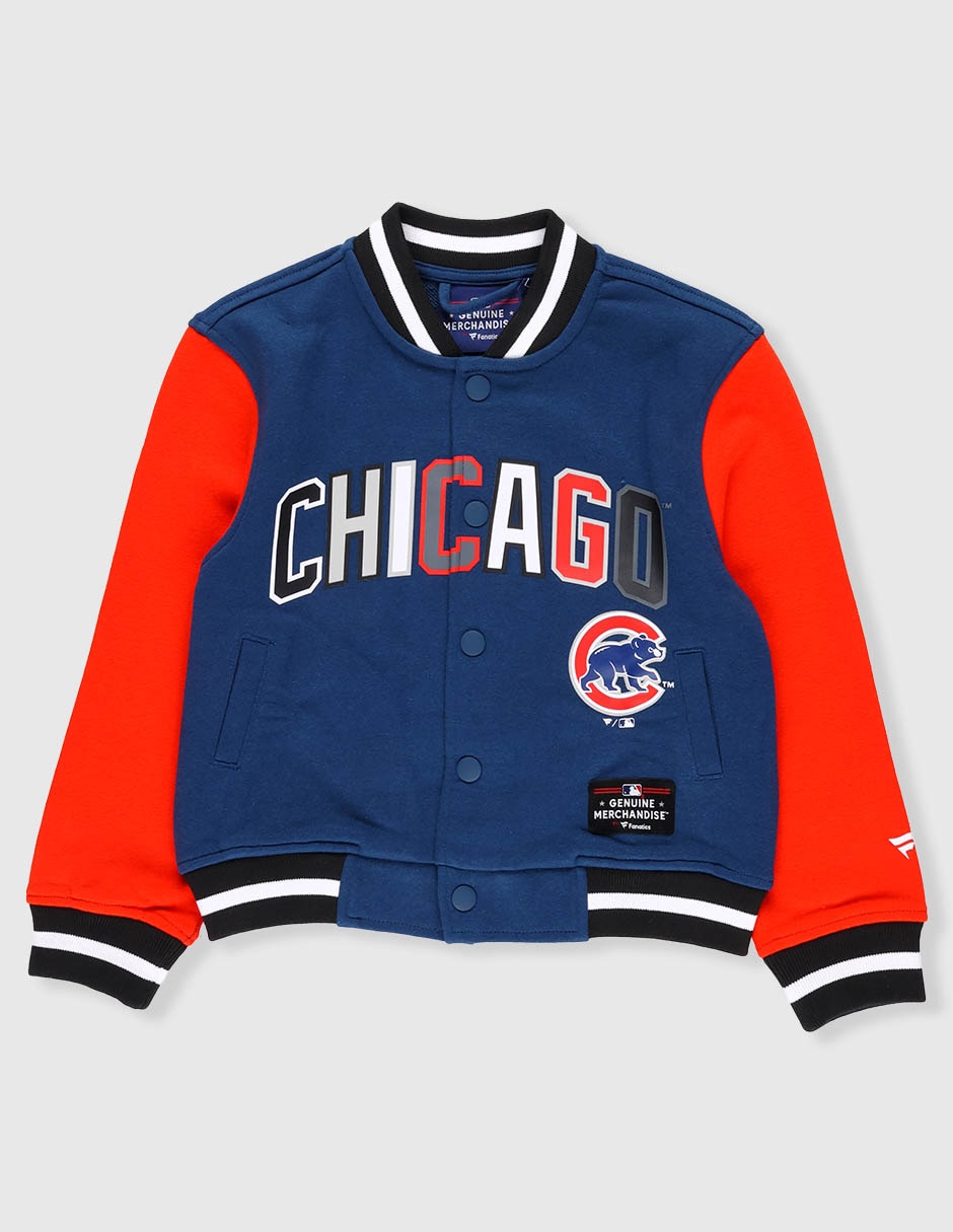 Chamarra Chicago Cubs para niño Chamarra Chicago Cubs para niño