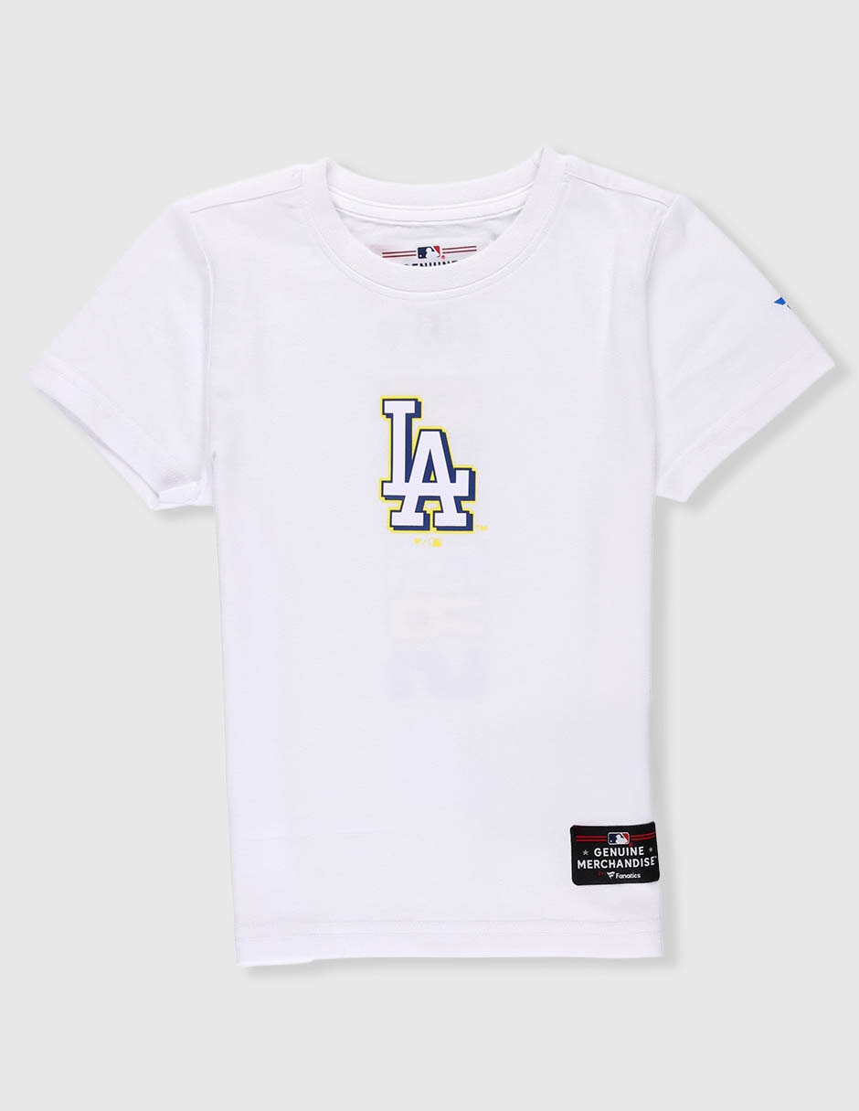 Playera Los Angeles Dodgers manga corta para niño