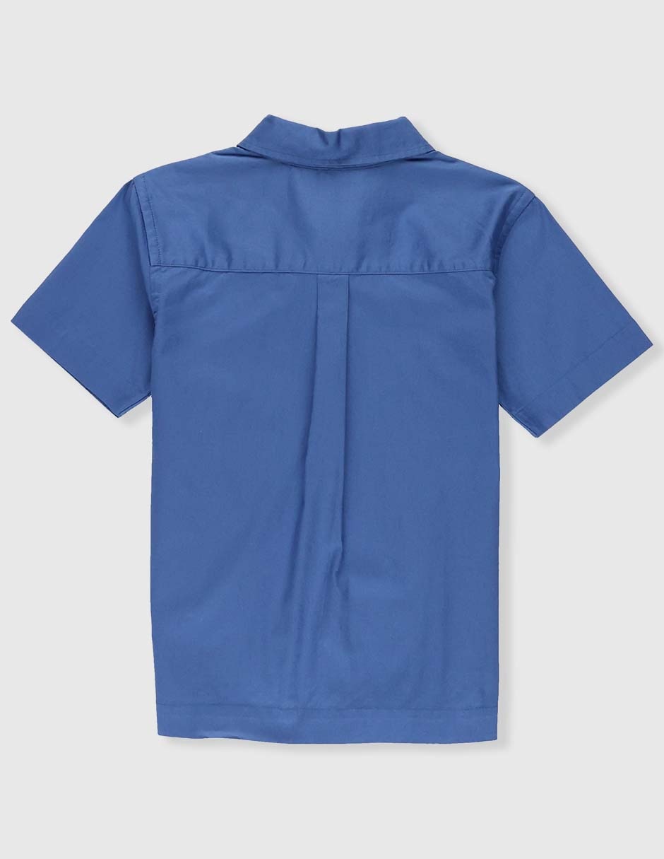 Camisa casual de algodón manga corta para niño 2