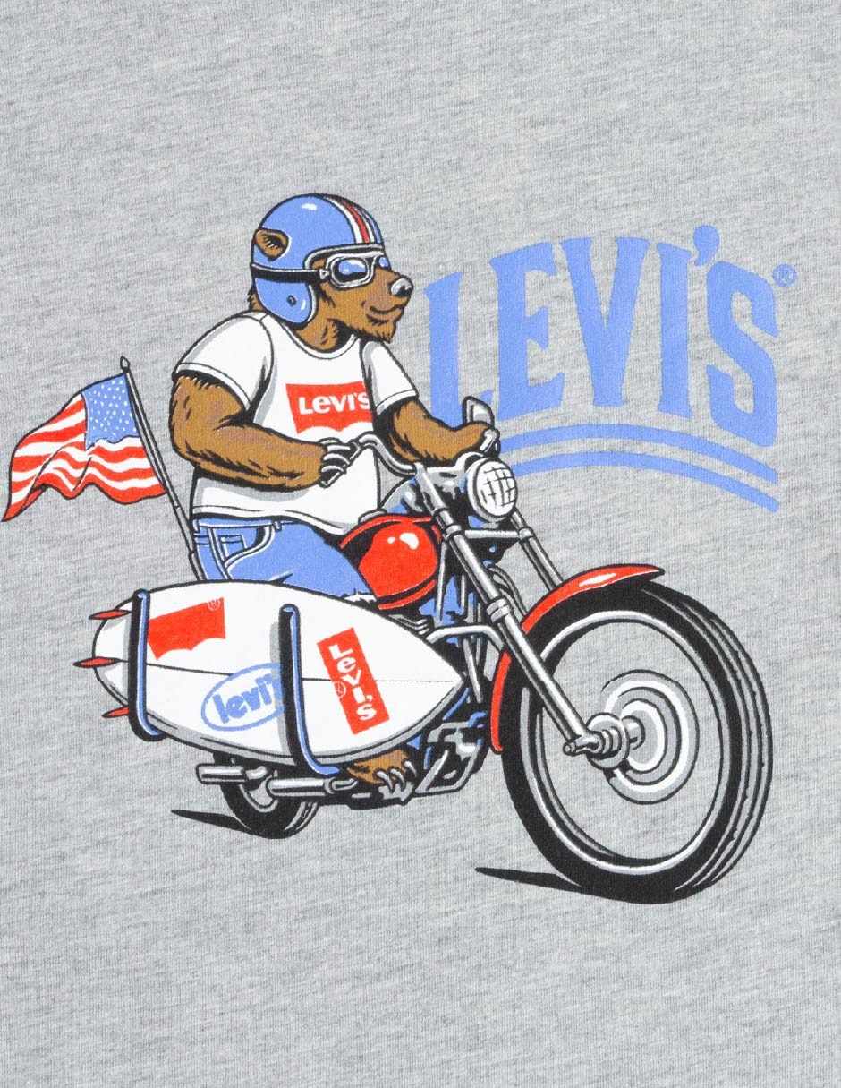 Playera manga corta para niño 3