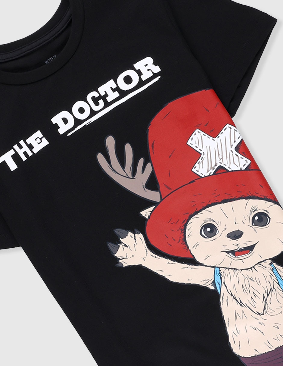 Playera Tony Tony Chopper One Piece manga corta para niño 3