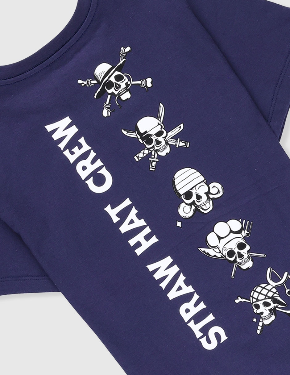 Playera One Piece manga corta para niño 4