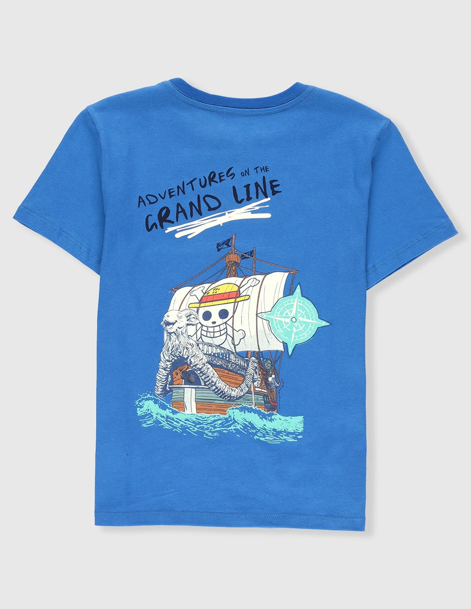 Playera One Piece manga corta para niño 2