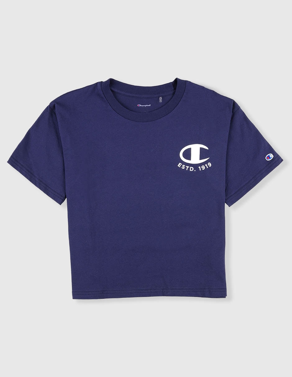 Playera manga corta para niño