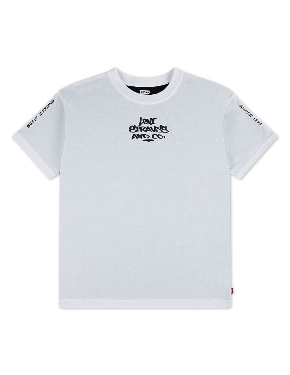 Playera manga corta para niño
