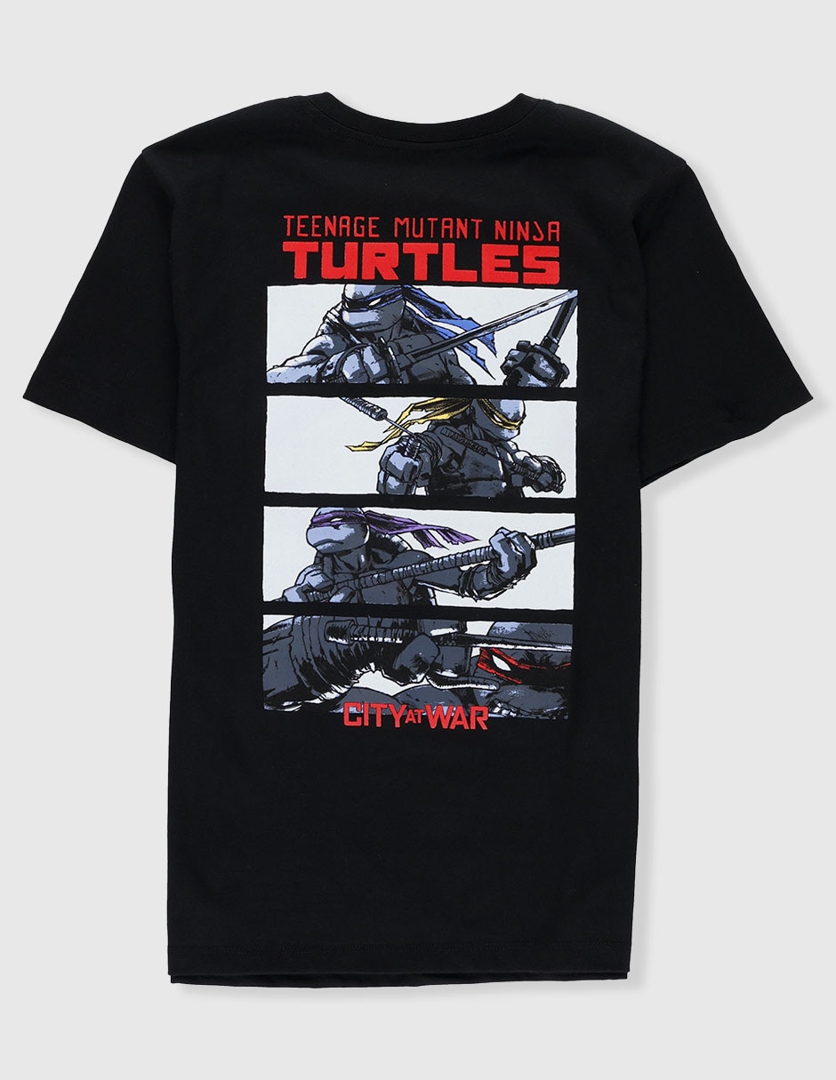 Playera Tortugas Ninja manga corta para niño 2