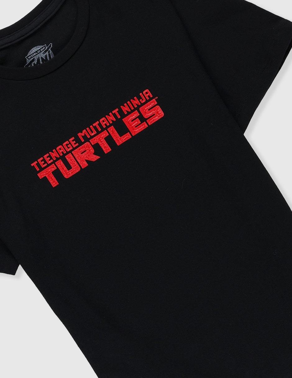 Playera Tortugas Ninja manga corta para niño 3