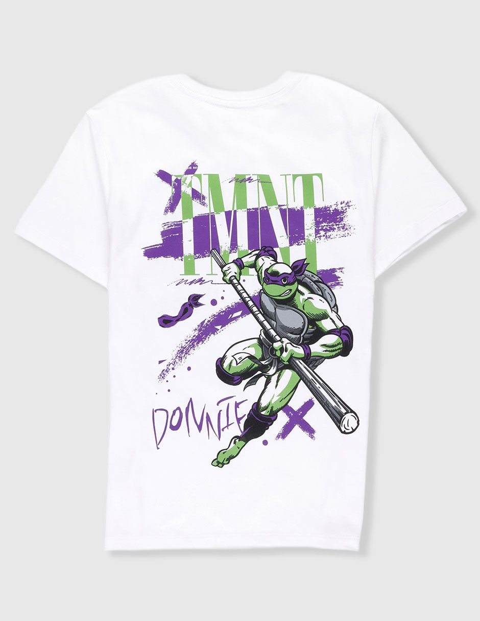 Playera Tortugas Ninja manga corta para niño 2